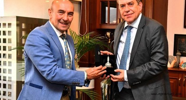 Slovenya Ankara Büyükelçisi Soyer’i ziyaret etti