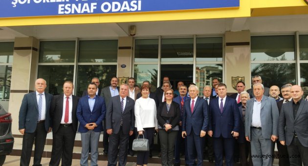 Şoför esnafından Pekdaş’a teşekkür