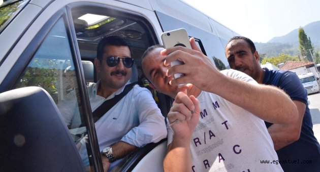 Şoför koltuğunda bir Başkan