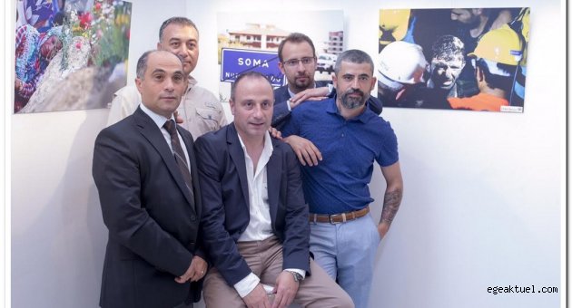 'SOMA 301' sergisi Üçkuyular Metro istasyonunda sergileniyor‏