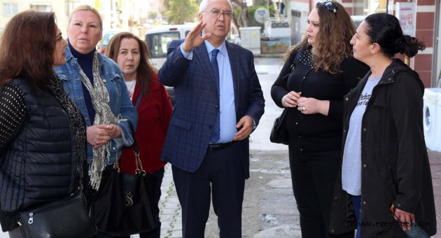 Sorunları yerinde tespit edip fikir alışverişinde bulunuyor