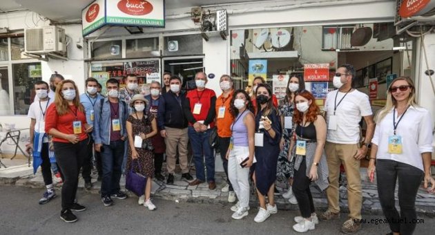 Sosyal medya fenomenleri Buca sokaklarında