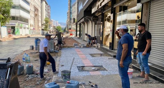 Soyer, Halit Ziya Bulvarı’ndaki çalışmaları denetledi