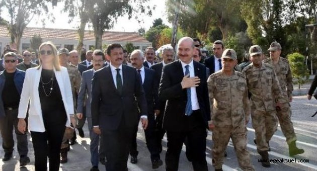 Subayların yemin törenine katıldı