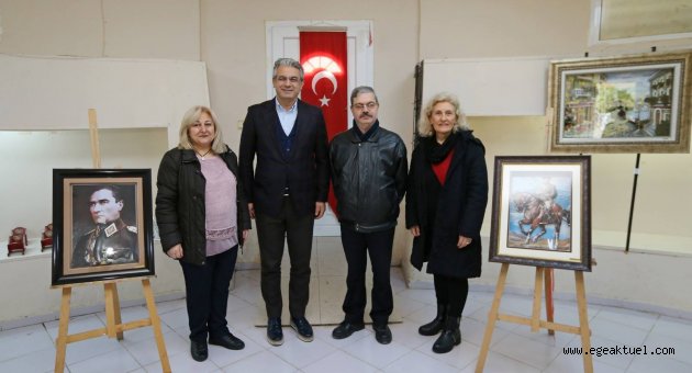 Tablolarıyla engellilere umut olacak 