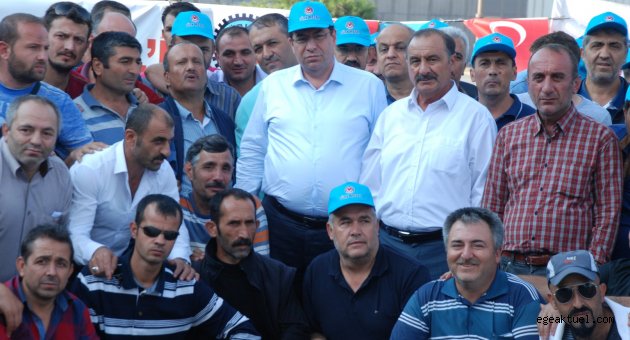 Tanrıkulu mağdur işçilerin yanında