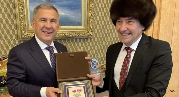 Tataristan ile İzmir arasında işbirliği köprüsü kuruldu
