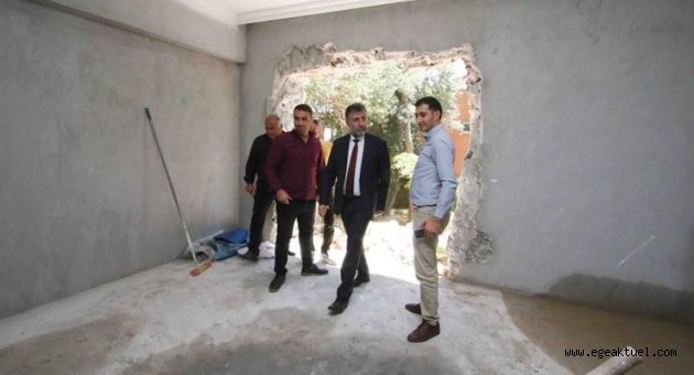 Taziyeevini Bayraklı Belediyesi tamamlayacak