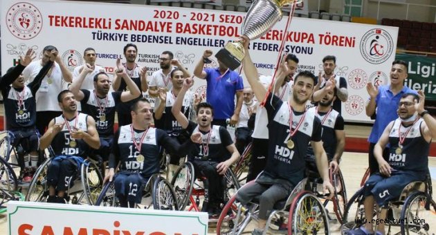 Tekerlekli Sandalye Basketbol Takımı 17 yıl aradan sonra yeniden şampiyon