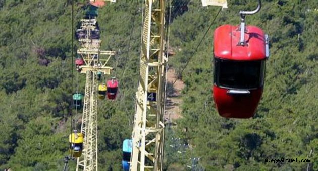 Teleferik bakıma giriyor: