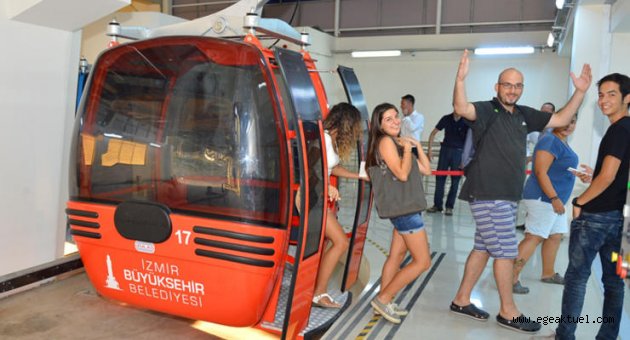 Teleferik, ziyaretçi rekoru kırdı