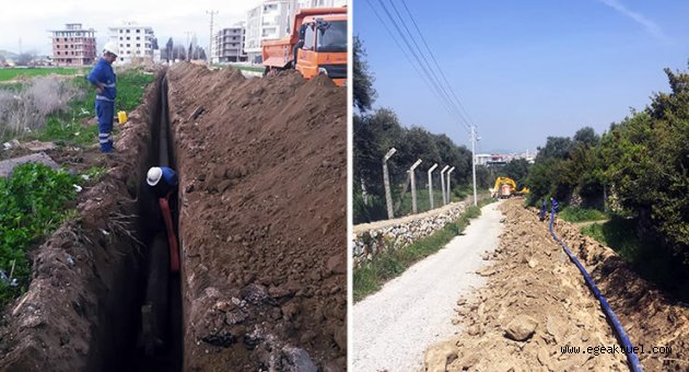 Tire’ye 3 kilometrelik hayat hattı