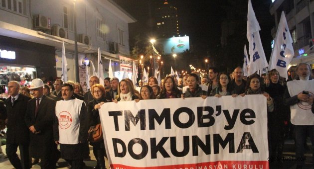 TMMOB'den dev yürüyüş: "Kral Çıplak"