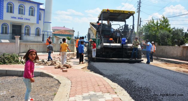 Torbalı Belediyesi’nden asfalt seferberliği