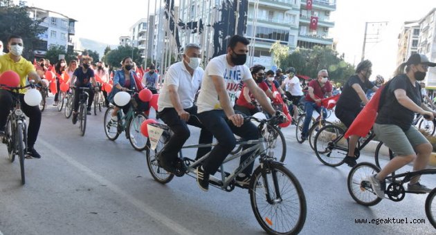 Torbalı’da bisiklete ‘Engel’ yok
