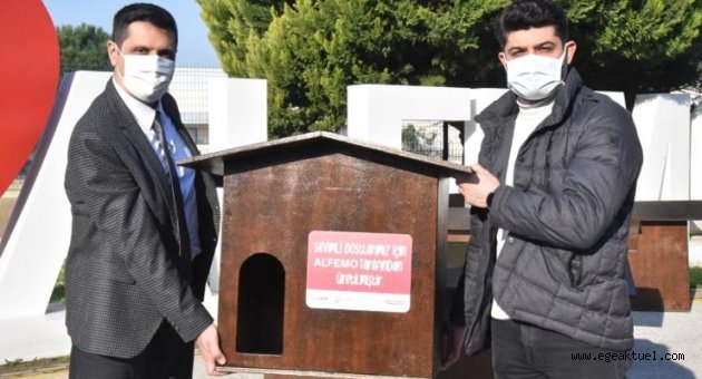 Torbalı’da can dostlara sıcacık yuva