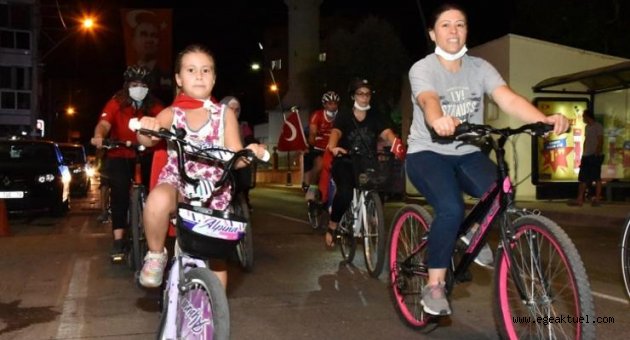 Torbalı’da pedallar kurtuluş için çevrildi
