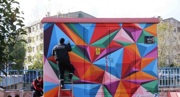 Trafolar Sanat Eserine Dönüştü!