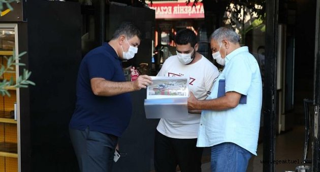 Tugay’dan sahada korona denetimi