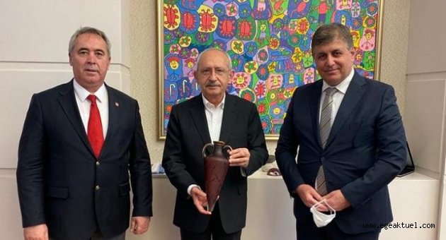 Tugay ve Koç’tan Lider’e ziyaret
