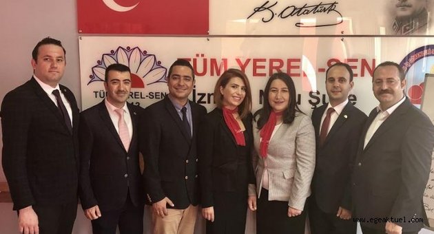Tüm Yerel–Sen İzmir 1 Nol’u Şube'de kadın başkan dönemi