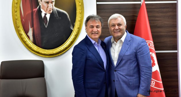 Tuncay Özkan'ın ilk ilçe ziyareti Bornova'ya
