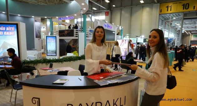 Turizm fuarında Bayraklı rüzgarı