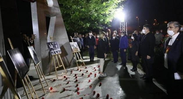Üç Fidan Buca’da sembolik katılımla anıldı