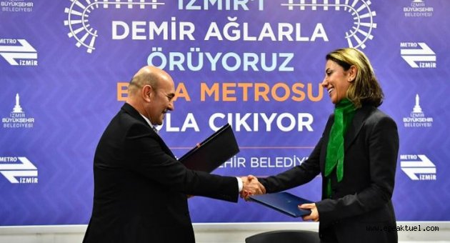 Üçyol - Buca Metrosu için 80 milyon avroluk imza atıldı