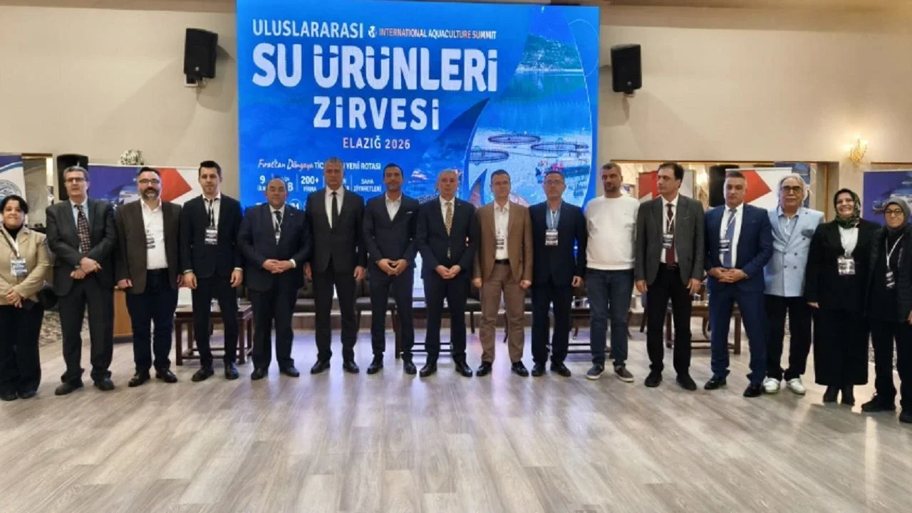 Uluslararası Su Ürünleri Zirvesi Elazığ’da düzenlendi
