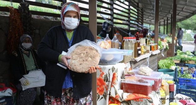 Üretici Köy Pazarı, Bucalı üreticilere nefes aldırdı
