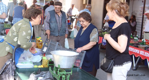 Üretici pazarına büyük ilgi 