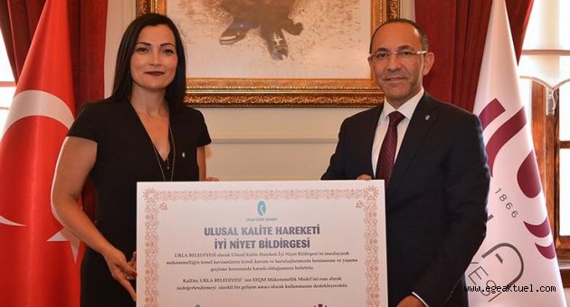 Urla Belediyesi ve KalDer'den Ege'de bir ilk