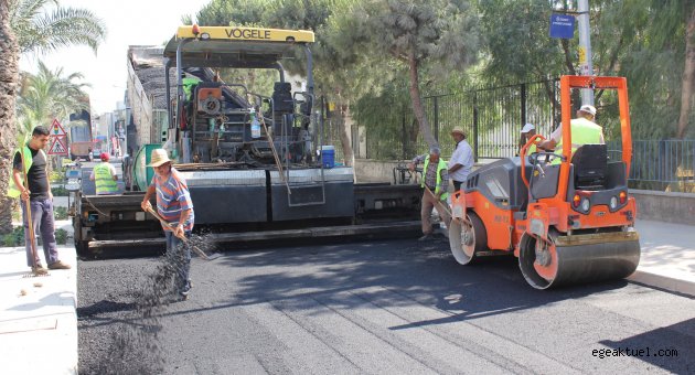Urla Caddeleri yeniliyor