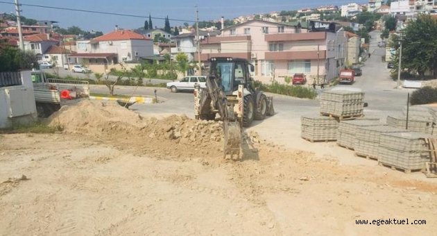 Urla’da çalışmalar hız kesmeden devam ediyor