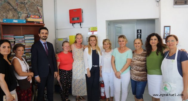 Urlalı kadın girişişimciye Solarçatı’dan destek