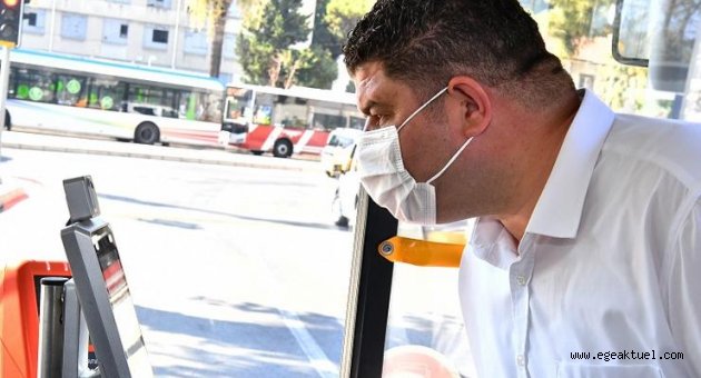 Virüssavar “güvenli otobüs” İzmirlilerin hizmetinde