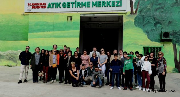 Yabancı konuklardan ‘geri dönüşüm’ gezisi