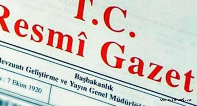 YAŞ kararları Resmi Gazete’de