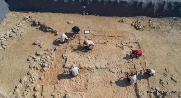 Yeşilova Höyüğü’nde balıkçı ağı bulundu