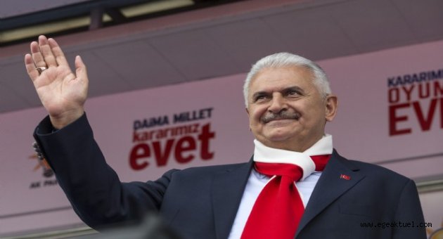 Yıldırım'dan Bornova mitingi