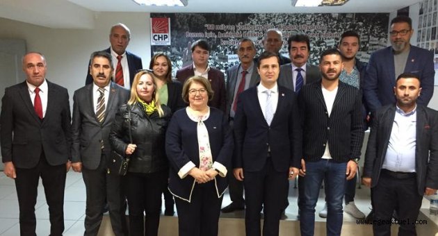 Yücel ve yönetimine ziyaretçi akını