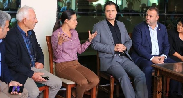 Yücel'den Sengel'e geçmiş olsun ve destek ziyareti