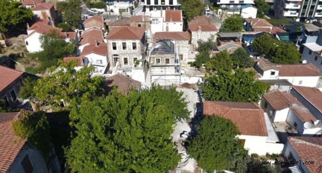 Yukarıköy'de restorasyon sürüyor!