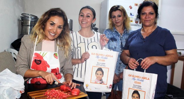 Zerrin Kara mesaisine Güzelbahçe’de devam etti