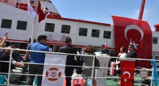 Zübeyde Hanım Gemisi kapılarını açtı