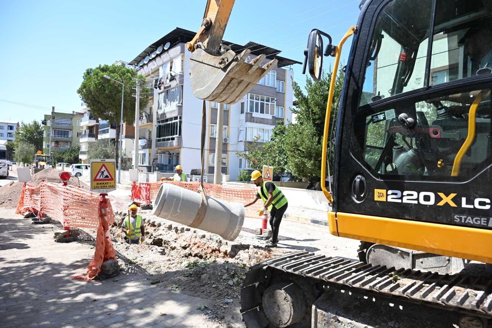 Başkan Dutlulu Soma’da 20 Milyon TL’lik Altyapı Çalışmalarını İnceledi