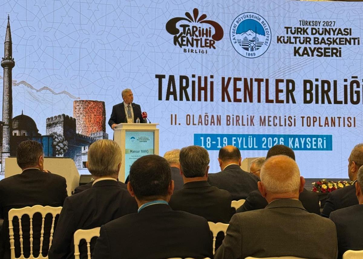 Tarihi Kentler Birliği Kayseri’de toplandı